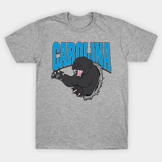 Carolina Football T-Shirt by stayfrostybro